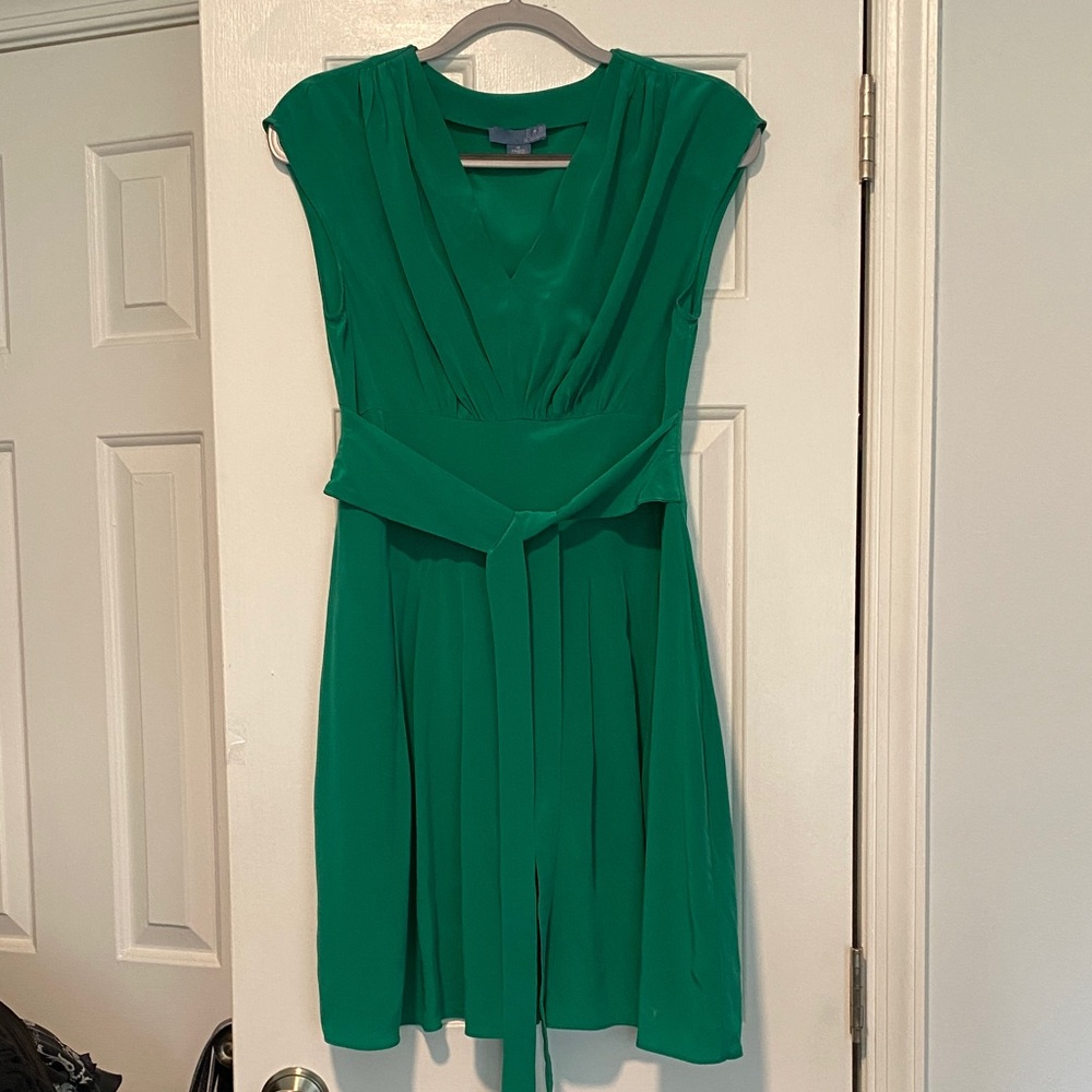 Elegant Green Midi Dress
